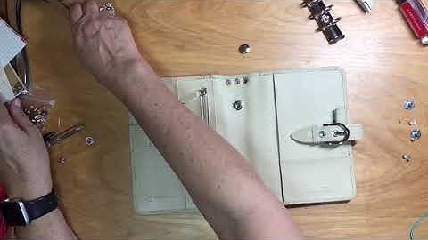 Turn your rings planner into a TN (travelers notebook)