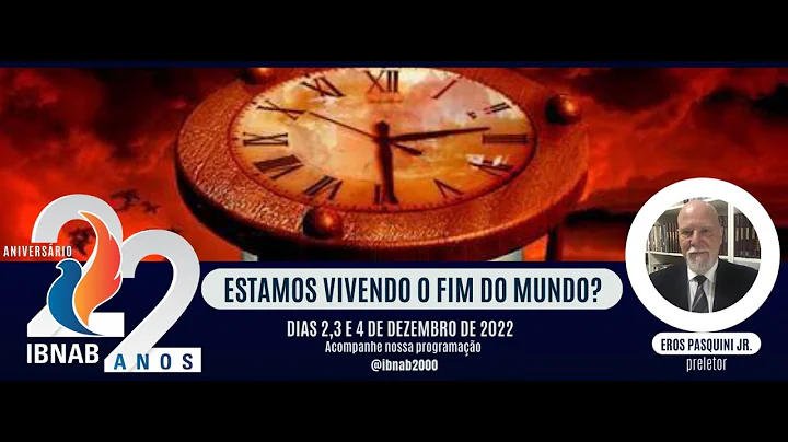 ESTAMOS VIVENDO OS LTIMOS DIAS? | PR. EROS PASQUIN...