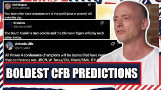 Boldest CFB Predictions For 2026 - Josh Pate's College Football Show