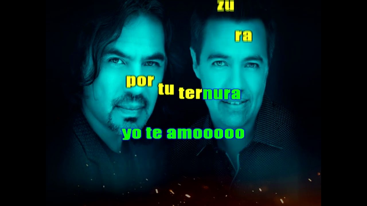 los temerarios LA MUJER QUE SOÑE karaoke