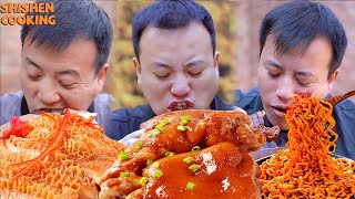 Wonderful!Nutritious pork，Different parts| Chinese Food Eating Show | Funny Mukbang ASMR