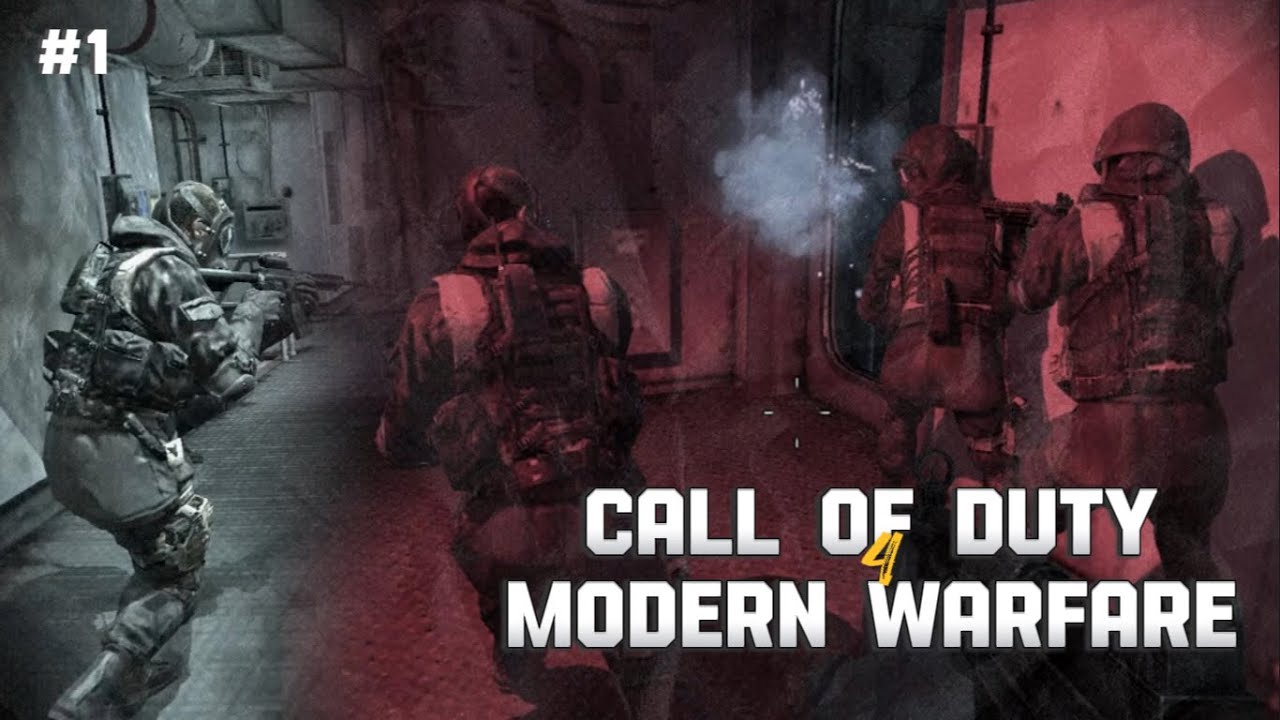CALL OF DUTY 4: MODERN WARFARE | 'CREW EXPENDABLE' | CHAPTER 1 - YouTube