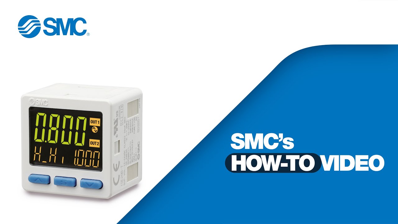 SMC ZSE20/ISE20 - Set up session 1: Hardware configuration for pressure/vacuum sensor with IO-Link