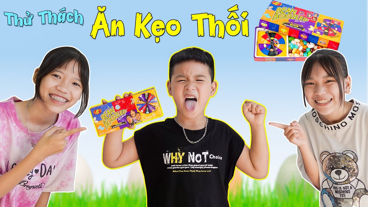 Thử Thách Ăn Kẹo Thối ♥ Minh Khoa TV