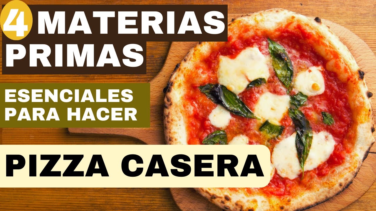 Materia Prima Directa De Una Pizza