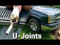 99-07 Silverado U-Joints Front & Rear How to Replace