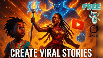 How I Use Grok AI to Create VIRAL 3D Animated Folktales