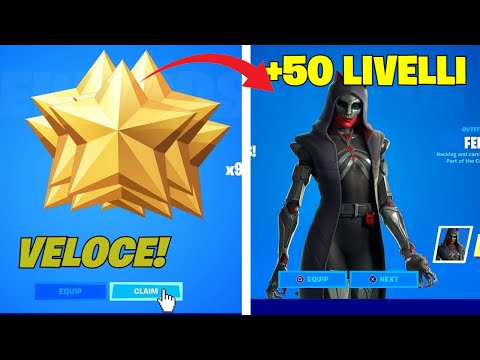 COME FARE 50 LIVELLI ACCOUNT E SBLOCCARE LA SKIN GRATIS FELINA!😱