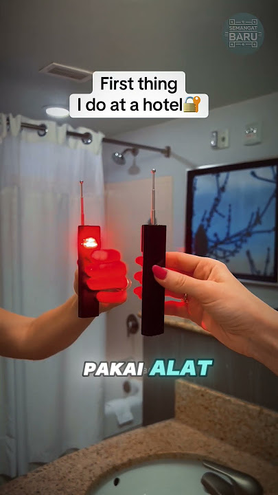 Tips Aman Menginap di Hotel! Awas Ada Kamera Tersembunyi 😱🛏️