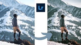 Lightroom photo editing tutorial• SNOW MOUNTAIN TONE screenshot 2