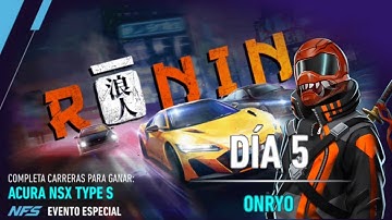 NFS No Limits - 🎮 2022 Acura NSX Type S - Día #5 Onryo