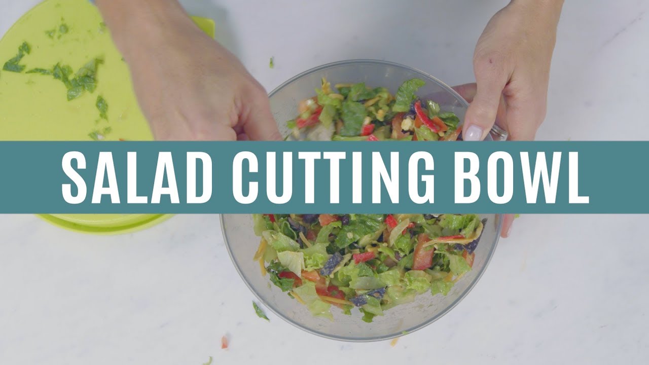 Salad Cutting Bowl Set - Shop