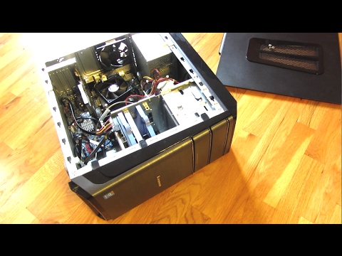 Lenovo K450 Desktop Case and Motherboard Detailed View