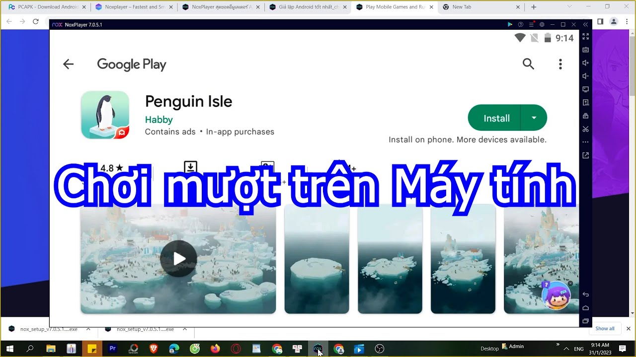 Cách tải Penguin Isle trên Máy tính, Laptop Windows tốt