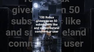im gonna send u u will recieve direct 100 Robux
