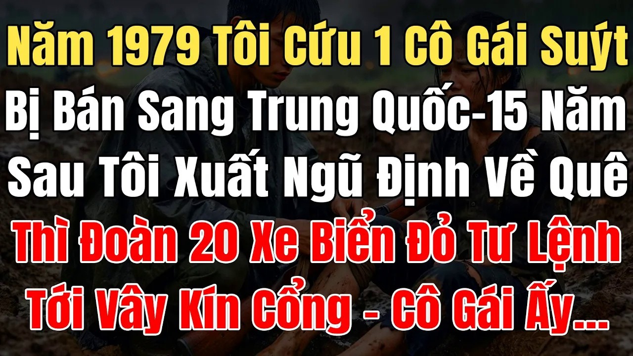 Năm 1979 Tôi Cứu 1 Cô Gái Suýt Bị Bán Sang TQ, 15N Sau Tôi Xuất Ngũ Thì Đoàn 20 Xe Biển Đỏ Tư Lệnh..