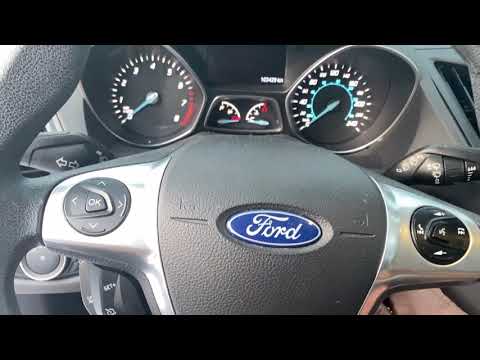 Ford BMS reset after new battery install . Ford Escape shown