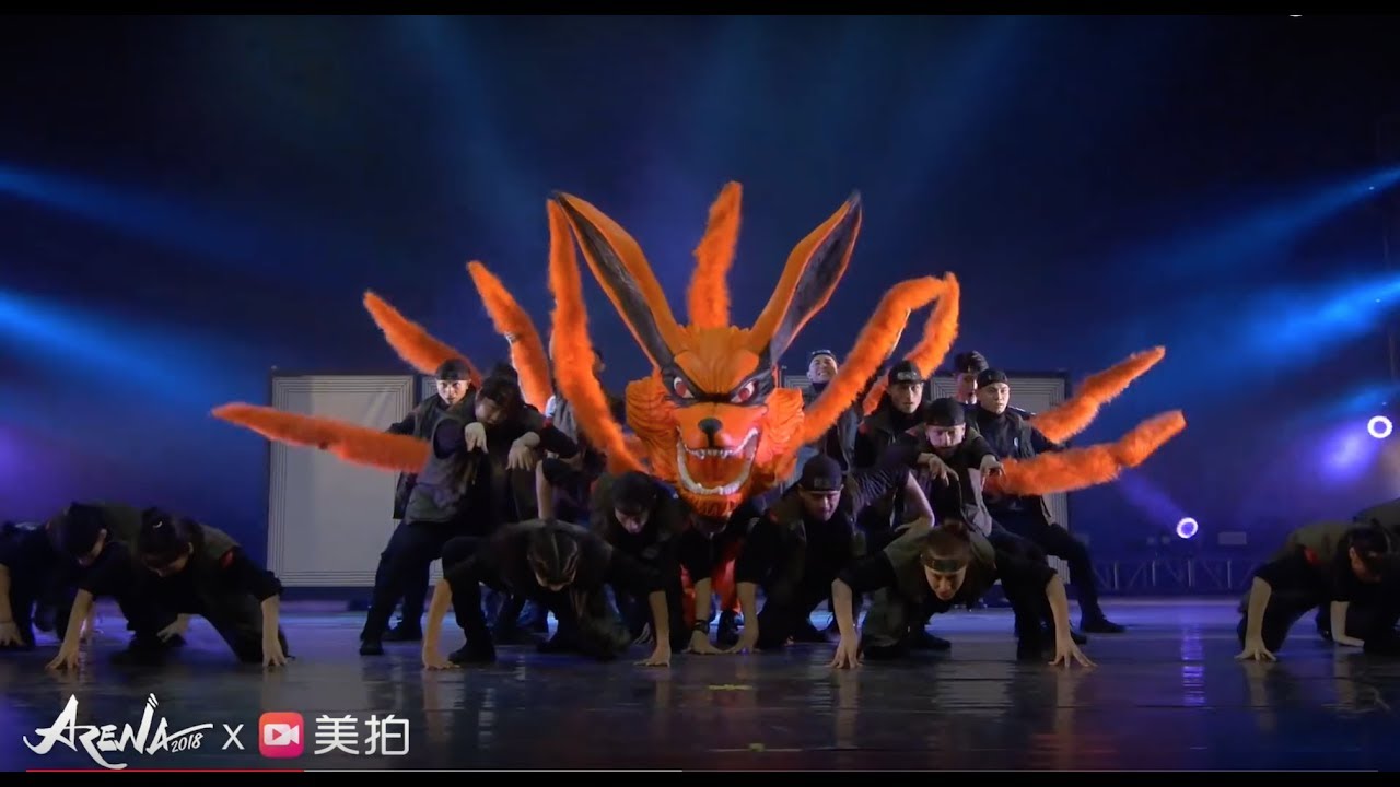 Naruto Dance Show by O-DOG (Front Row) | ARENA CHENGDU 2018