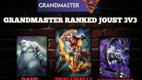 Smite: Grandmaster Ranked Joust 3v3: Hou Yi Gameplay