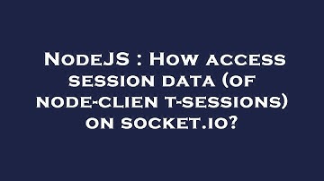NodeJS : How access session data (of node-client-sessions) on socket.io?
