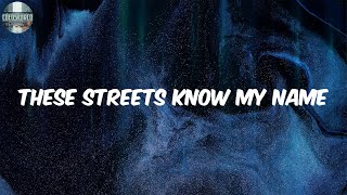 THESE STREETS KNOW MY NAME (Lyrics) - DJ Khaled