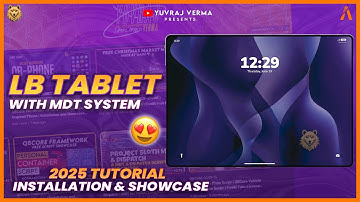LB Tablet - BEST FiveM Tablet Script | MDT for Police & EMS | Installation & Showcase | Giveaway