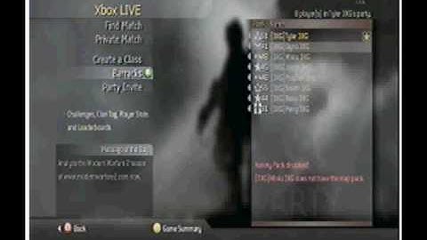 siik siinz blocking me (Ownalot) on xbox live