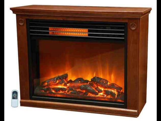 Lifesmart Infrared Quartz Fireplace LS-1111HH13 Review -Is Infrared Heating  Superior? - YouTube