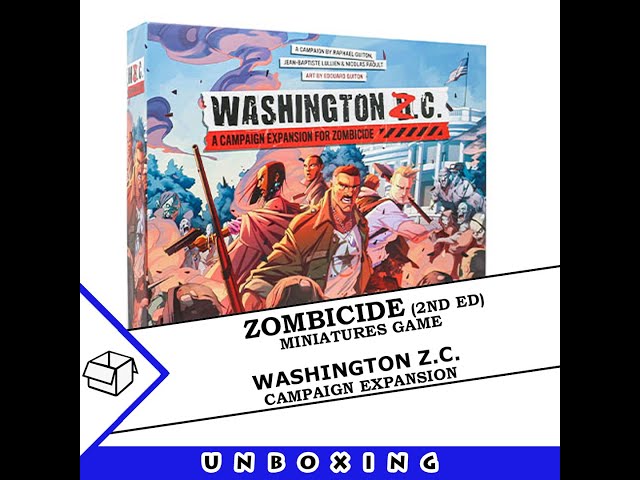 Zombicide: 2nd Edition - Washington Z.C. (campaign expansion