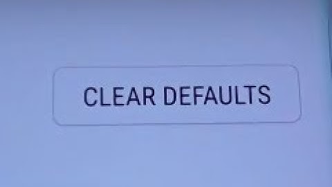 Samsung Galaxy S8: How to Clear Defaults Opening App