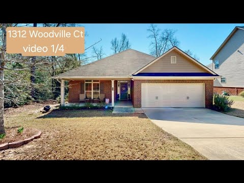 1 of 1312 Woodville Ct, Columbus, GA home video tour