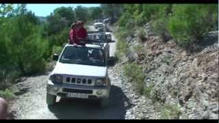 jeep safari- mallorca 2013 - off- roud tour at mallorca - french video