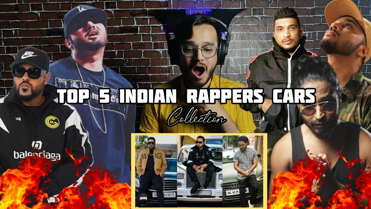 Top 5 Indian Rappers Car | REACTION VIDEO