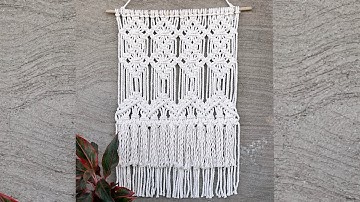 DIY: Easy Macrame Wall Hanging | Boho Wall Decor Tutorial for Beginners