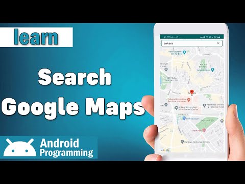 Search Google Maps in android - learn to search a location in google maps and navigate to that place