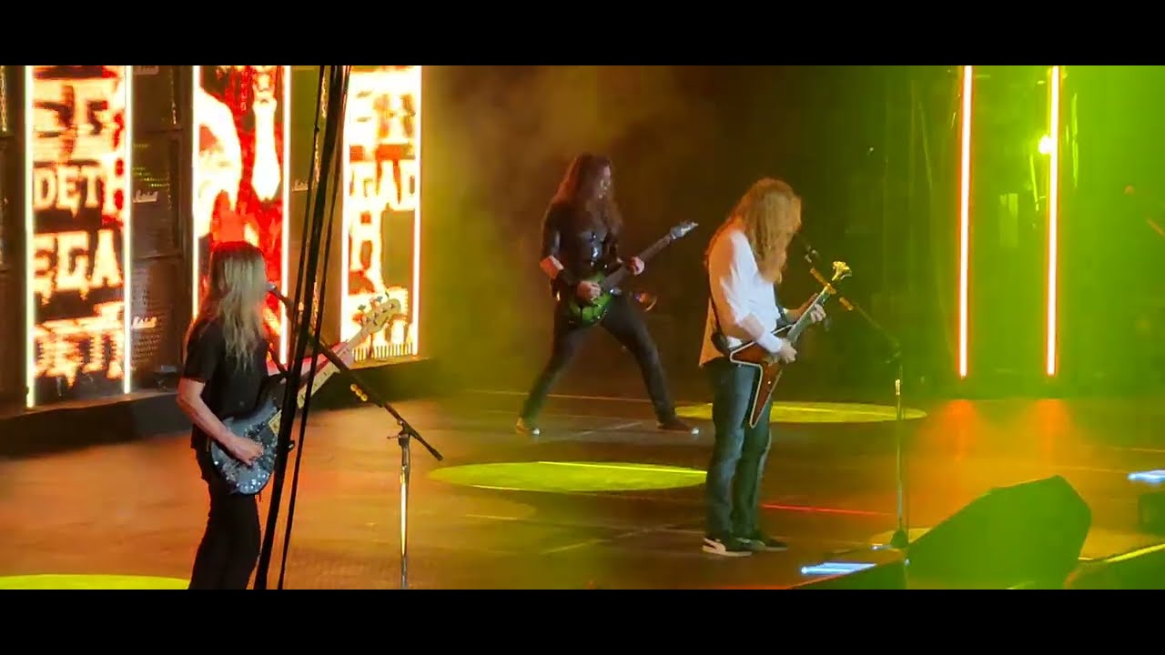 Megadeth Angry Again Tulsa Ok 4-30-2022 - YouTube