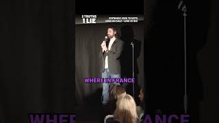 This comedian's 'crime' will stun you | 2 Truths 1 Lie EP126