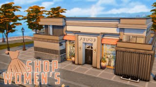 👗Women's Shop | Магазин Женской Одежды🌸| NO CC | The Sims 4