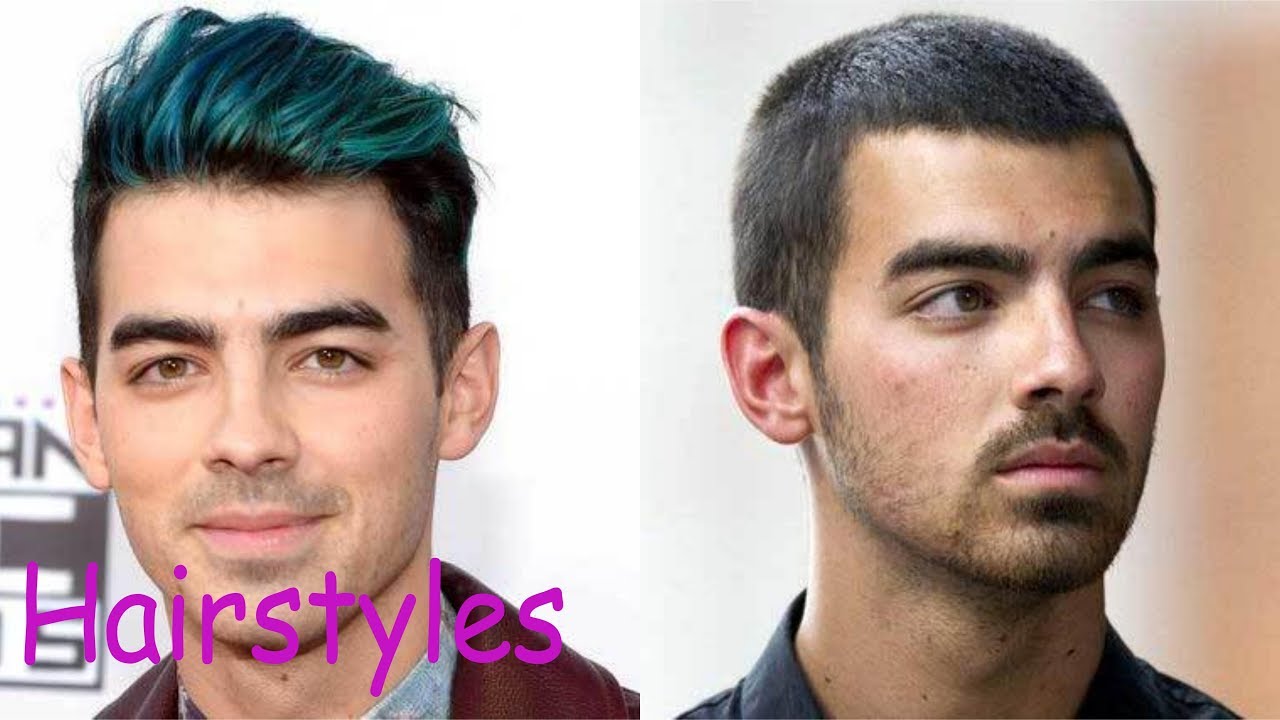 Joe Jonas Medium Length Hair Swept Back  Man For Himself