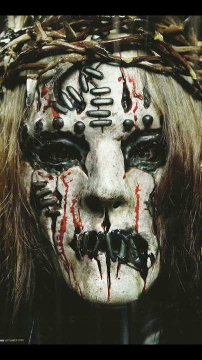 The Evolution of JOEY JORDISON's Masks #youtubeshorts #slipknot #joeyjordison