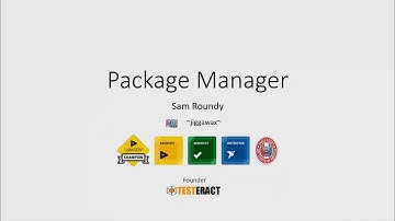 UKTAG#5 - Package Manager for TestStand by Sam Roundy