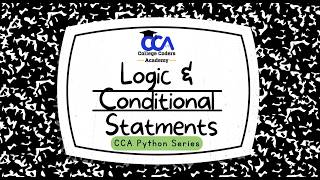 Python Logic & Conditional Statements