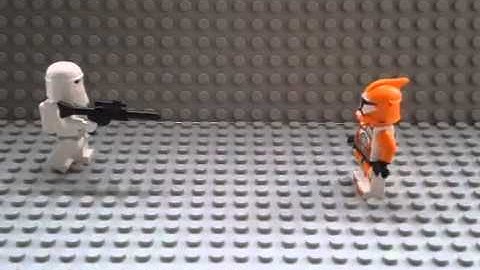 LEGO Stop-Motion Muzzle Flash Effect