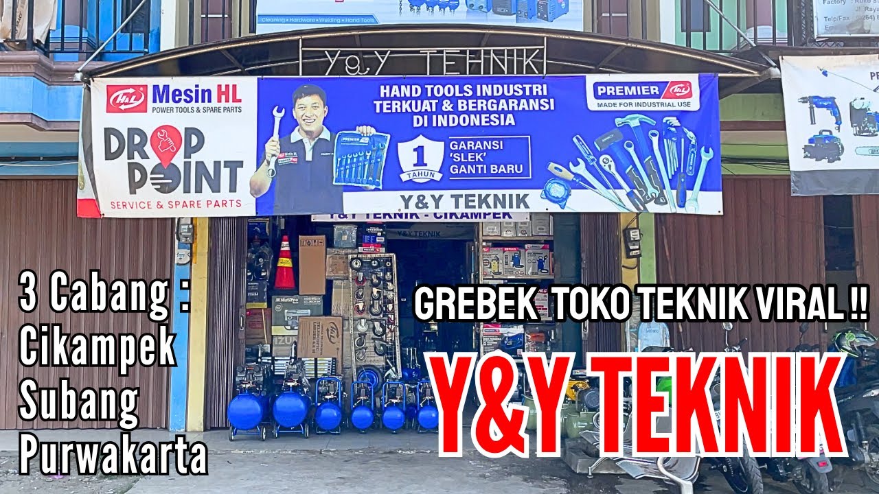 Kepoin Toko Y&Y Teknik Terlengkap di Cikampek Subang Purwakarta