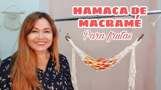 Macramé Fruit Hammock