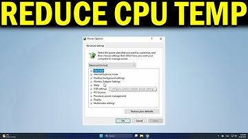 FASTEST Way To Reduce CPU Temperature