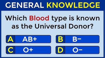 How Good Is Your General Knowledge? Take This 40-Question Quiz To Find Out! #challenge