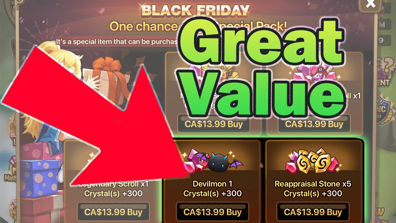 Best Purchases?? -- Black Friday Summoners War