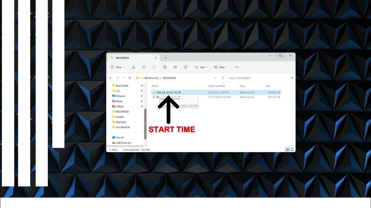 Knight Security KT1000 Audio Recorder Instructional Video 52823