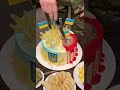 Ukrainian official puts knife in birt.ay cake with putins face  ukraine war 2022